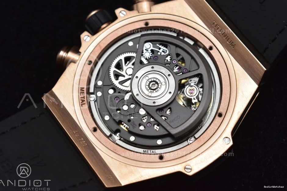 on 517 Edition King 1:1 Strap Unico Bang EasyMatch RG Rainbow 45mm Rainbow ZF A Gummy Best Big 0430